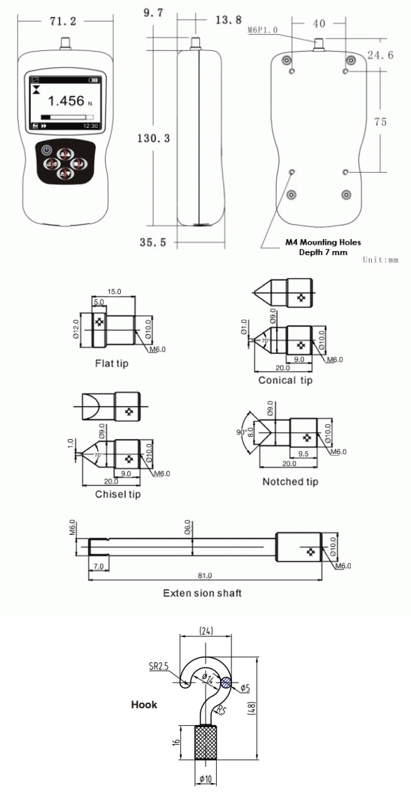 FG3000 Digital Gauge SEALS USA
